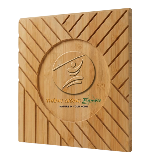 BP002- Bamboo panel logo partten